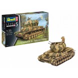 KIT PARA MONTAR REVELL TANQUE DE GUERRA FLAKPANZER IV WIRBELWIND 1/35 321 PEÇAS REV 03296